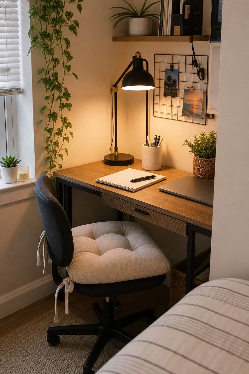 Desk Lamp & Chair Cushion graduation gift idea for boys