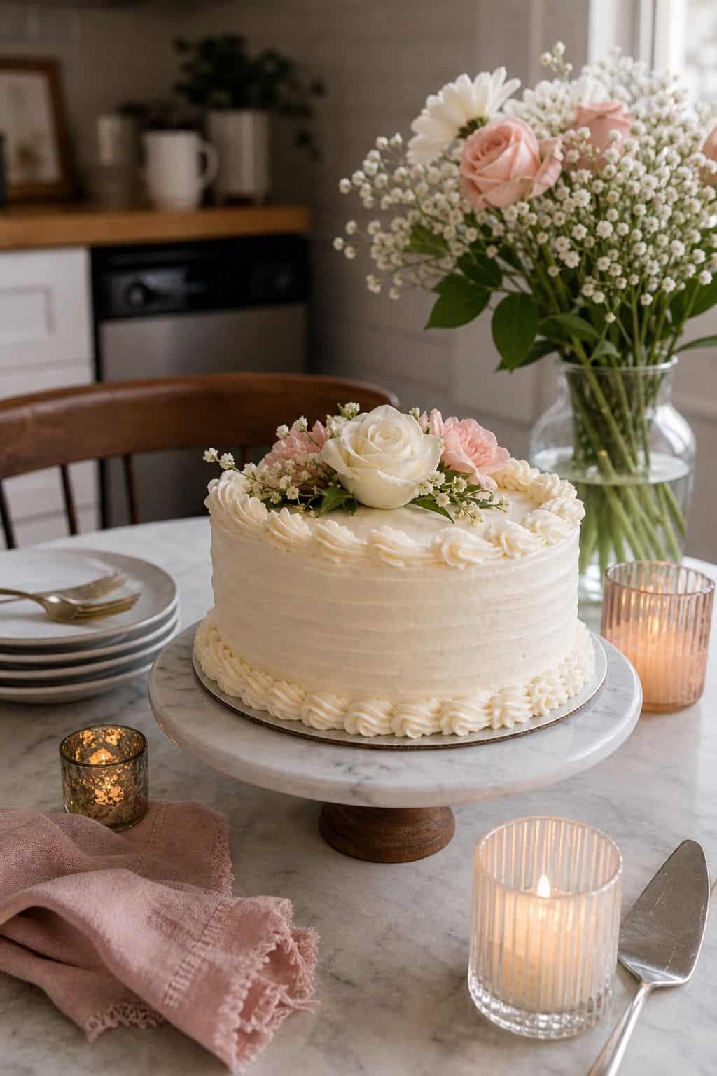 Dress Up a Store-Bought Cake housewarming cake idea