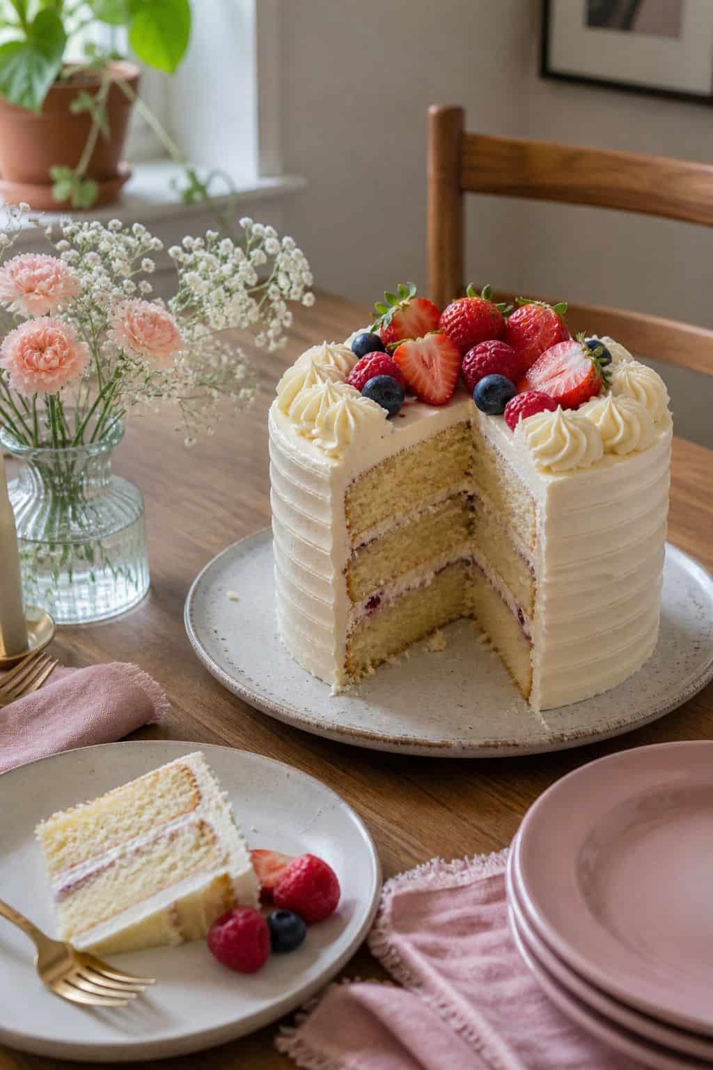 Pick a Crowd-Pleasing Flavor housewarming cake idea