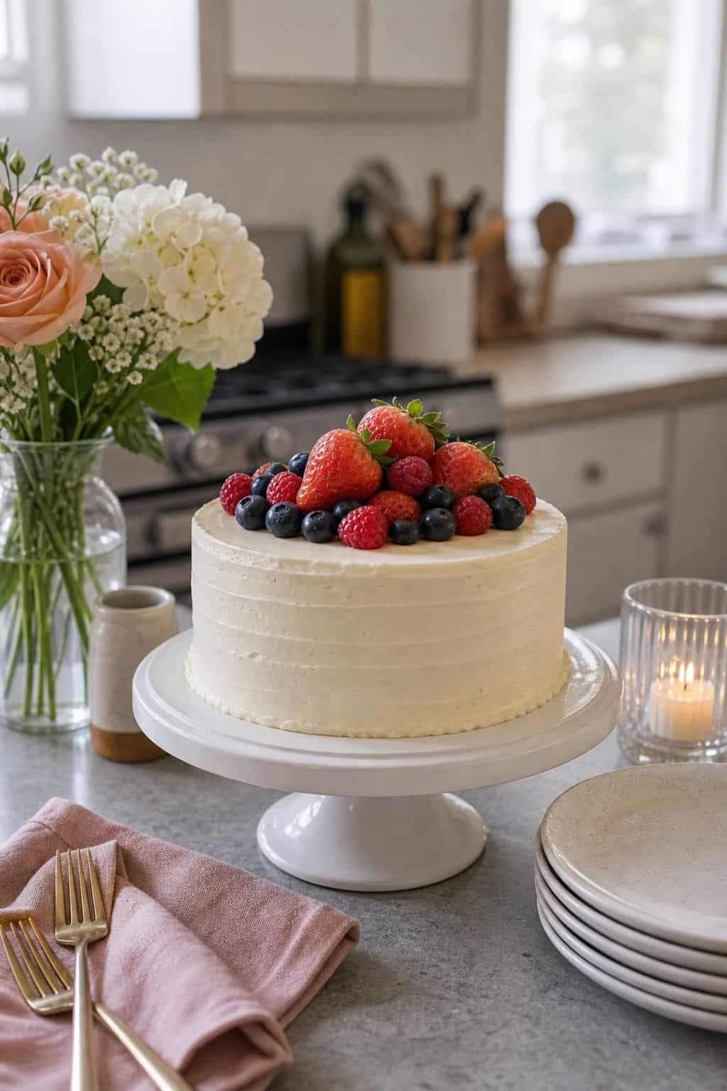 Plan for Dietary Needs housewarming cake idea