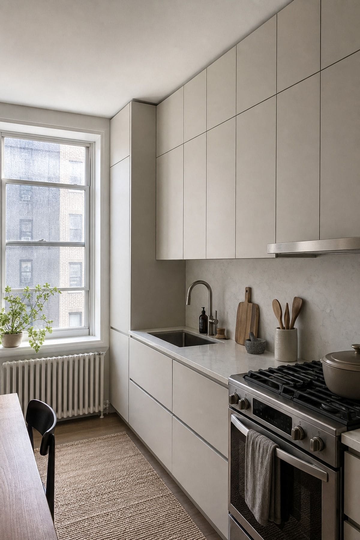 Ceiling-Height Cabinets modern kitchen cabinet design idea