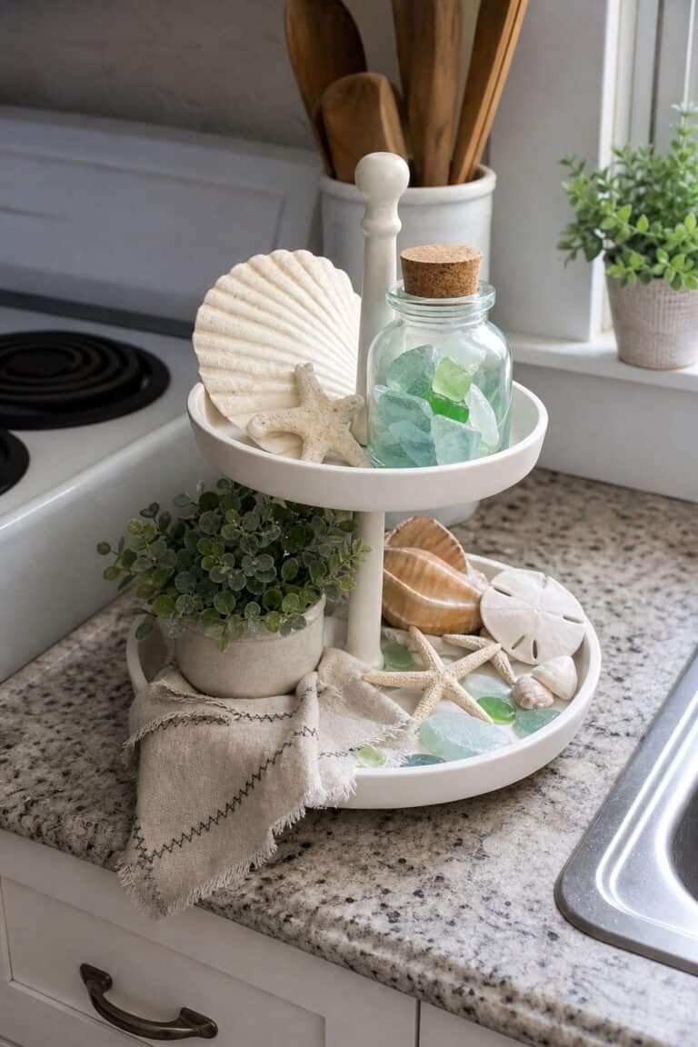 Top 15 Summer Tiered Tray Decor Ideas for Small Spaces