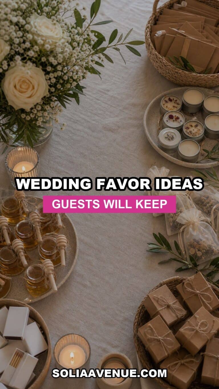 Wedding favor ideas guests will keep